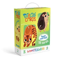 Набір карток з тактильними елементами "Малюки тварин" DoDo Toys 301230