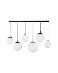 Підвісний світильник TK Lighting 4792 Esme E27 6x15W IP20 Bk - мініатюра 4