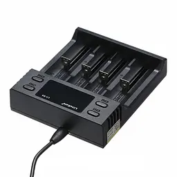 Зарядний пристрій LiitoKala Lii-S4, 4x(Lion/LiFePO4/NiMH/NiCd), Auto Polarity, Display - мініатюра 4