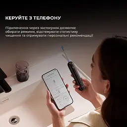 Електрична зубна щітка Mova Fresh Pro Black (ATB15A-BK) - мініатюра 6