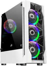 Корпус 1stPlayer D4 RGB White (D4-WH-4F1-W)