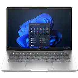 Ноутбук HP ProBook 4 G1ah з процесором AMD Ryzen 5 220 pana la 4.9 GHz, 14'' WUXGA, IPS, 16GB DDR5 RAM, 512GB SSD, AMD Radeon графікою, Windows 11 Pro, Pike сріблястий