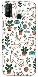 TPU чохол Demsky Cats pattern для TECNO Spark 6 Go