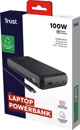 Павербанк Trust Black 20 000 mAh / 100 Вт (25240_TRUST) - мініатюра 8