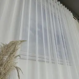 Тюль бамбук білий 300х270, тасьма ALBO pbe0052358 - мініатюра 7