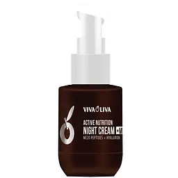 Уцінка. Крем для лица обличчя нічний + маска Viva Oliva Mezo Peptides+Hyaluron Night Cream + Mask Active Nutrition 75 мл (6870)