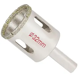 Коронка алмазна Sigma по кераміці і склу Ø32 мм (1541321)