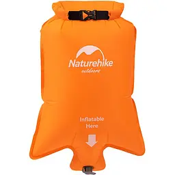 Герметичний мішок для надування матрацу Naturehike FC-10 (NH19Q033-D) orange - мініатюра 3
