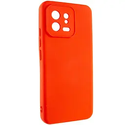 Чохол TPU GETMAN Liquid Silk Full Camera для Xiaomi 13 Червоний / Red - мініатюра 2
