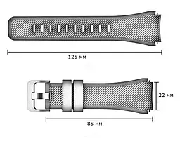 Силіконовий ремінець Primo для годинника Samsung Galaxy Watch 46 мм SM-R800 Light Green - мініатюра 4