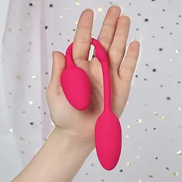 Подвійний гнучкий анально-вагінальний вібратор Pretty Love Double Egg - мініатюра 5