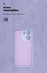 Чехол ArmorStandart ICON для OPPO A5X 4G / A5X 5G Camera cover Lavender (ARM86574) - мініатюра 4