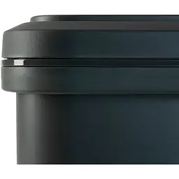 Відро для сміття MBM My Home з кришкою 15 л антрацит (BIN-04 15L ANTHRACITE) - мініатюра 4