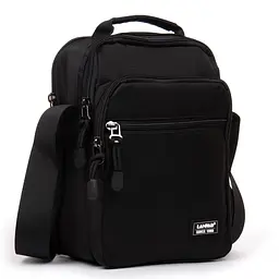 Чоловіча сумка-планшет Lanpad чорний (LAN82053 black)