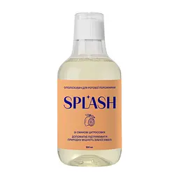 Ополіскувач для ротової порожнини Splash зі смаком цитрусових 300 мл
