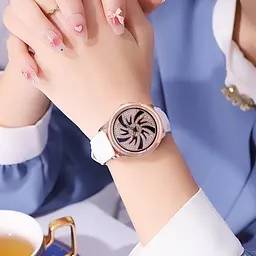 Жіночий наручний годинник 2179WT White Skmei acs0030178 - мініатюра 3