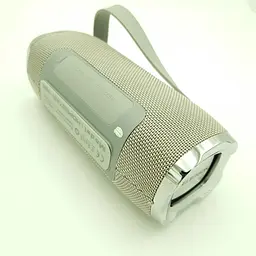 Бездротова акумуляторна колонка Bluetooth акустика FM MP3 AUX USB Hopestar H24 сірий - мініатюра 3
