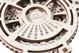 Механічний 3D Пазл Ukrainian Gears Навігатор дат, 24 елементи (70036) - мініатюра 4