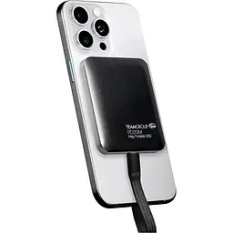 Зовнішній SSD накопичувач Team PD20M Mag 1TB Titanium Gray [TPSEG2001T0C108] [128383] - мініатюра 5