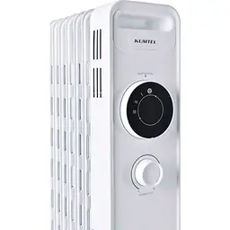 Масляний обігрівач Kumtel KUM-1240S White [119526] - мініатюра 4