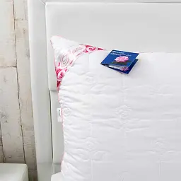 Подушка Руно Rose з волокном троянди 50х70 см білий (310.52Rose) - мініатюра 2