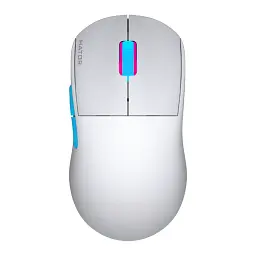 Мышка HATOR Quasar 2 PRO wireless (HTM561WC) white/cyan