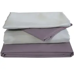 Комплект постільної білизни Soho євро Puprle/Light gray 200х220 см (PATTERN 24-E)