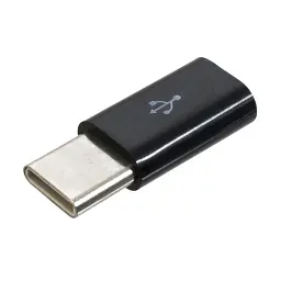 Перехідник USB-C to Micro 5P black Patron (PN-MIC-TYPE-C)