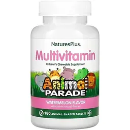 Вітамінно-мінеральний комплекс Nature's Plus Animal Parade 180 chewtab (1086-2023-10-3460)