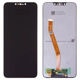 Дисплей для Huawei Nova 3i, P Smart Plus, чорний, без рамки, Оригінал (переклеєне скло)