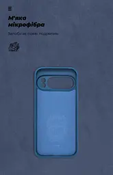 Чехол ArmorStandart ICON для Google Pixel 10 Pro 5G Camera cover Dark Blue (ARM87461) - мініатюра 4