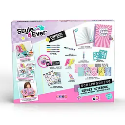 Набір для творчості Canal Toys DIY Style 4 Ever Cкрапбукінг Щоденник для таємниць (OFG298) - мініатюра 11