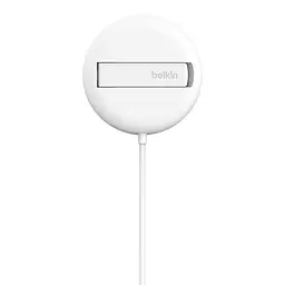 Зарядний пристрій Belkin UltraCharge Magnetic Kickstand 15Вт, білий (WIA011HQWH) - мініатюра 3