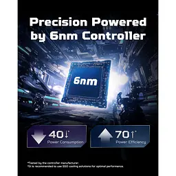 Накопичувач SSD Acer Predator m.2 NVMe 2TB GM9000 PCI Express 5.0 x4 (BL.9BWWR.130) - мініатюра 6