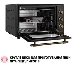 Электрическая печь Perfelli Laggio 37 Black Retro - миниатюра 12
