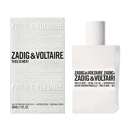 Оригінал Zadig & Voltaire This Is Her 30 мл Парфумована вода - мініатюра 2