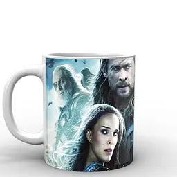 Кухоль GeekLand Тор Thor зима TH.02.016.721 330 мл білий - мініатюра 2