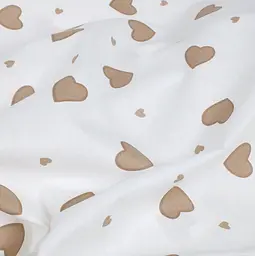 Простирадло Cosas Beige Hearts 240х260 см (BeigeHearts_260s) - мініатюра 5