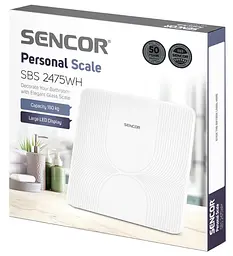 Ваги підлогові Sencor SBS 2475WH (6914088) - мініатюра 2