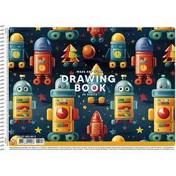 Альбом для малювання Школярик Make Art Work 20 аркушів в асортименті (PB-SC-020-8512) - мініатюра 3