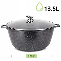 Каструля Kamille KM-4482 13,5 л - мініатюра 3