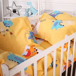 Комплект постільної білизни MirSon Бязь Kids Time 20-0033 Good dinosaur 160x220 см (2200009638930) - мініатюра 4