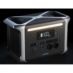 Зарядна станція Anker 757 PowerHouse 1500W (1229 Вт/год) - мініатюра 2