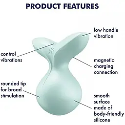 Міні вібромасажер Satisfyer Viva la Vulva 3 - мініатюра 7