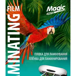 Плівка глянцева для ламінування Magic А6 111x154 мм 75 мкм 100 шт Прозорий (10087)