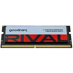 Модуль пам`ятi SO-DIMM DDR5 16GB/5600 Goodram Rival (GGEES5-56L40S/16G)