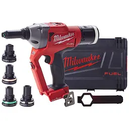 Акумуляторний безщітковий клепальник MILWAUKEE M18 ONEFPRT-0X, Ø4,8-7,0мм (каркас, HDкейс)