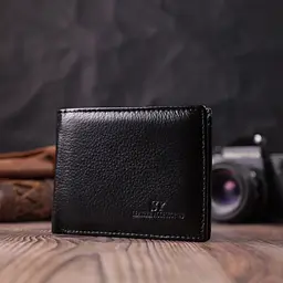 Чоловічий шкіряний портмоне ST Leather 11,5х9х1 см acs0028308 - мініатюра 6