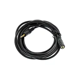 Кабель мультимедійний 3.5mm M to 3.5mm F 5.0m Value (B00344)