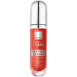 Блиск-сироватка для губ Avon з пептидами Рубіновий/Ruby Drip 7мл (158511421)